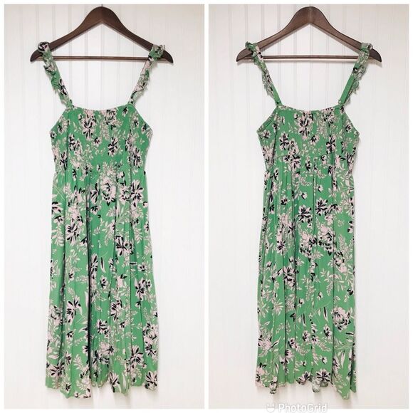 TORRID Floral Green Summer Dress - Picture 2 of 14
